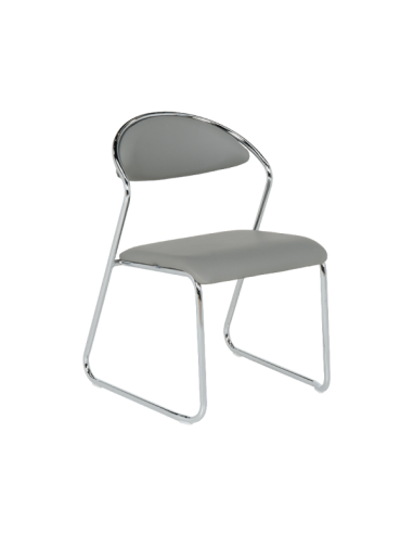 Посетителски стол 1145 - сив