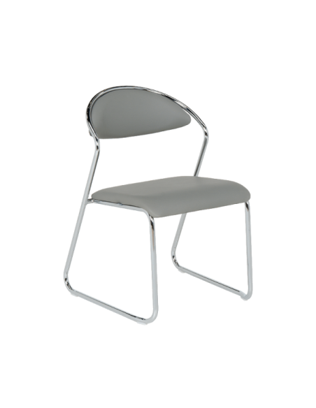 Посетителски стол 1145 - сив