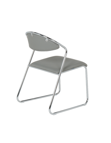 Посетителски стол 1145 - сив