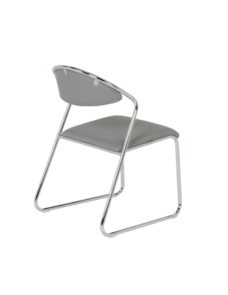 Посетителски стол 1145 - сив