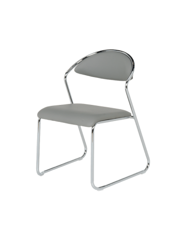 Посетителски стол 1145 - сив