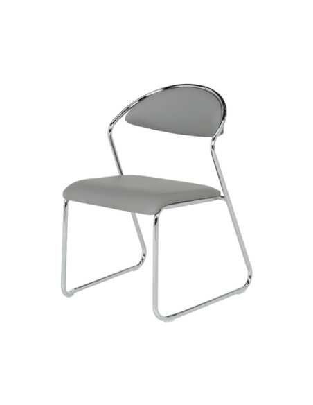 Посетителски стол 1145 - сив