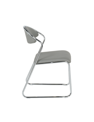 Посетителски стол 1145 - сив