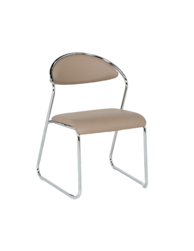 Посетителски стол 1145 - капучино