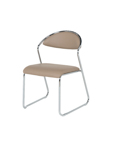 Посетителски стол 1145 - капучино