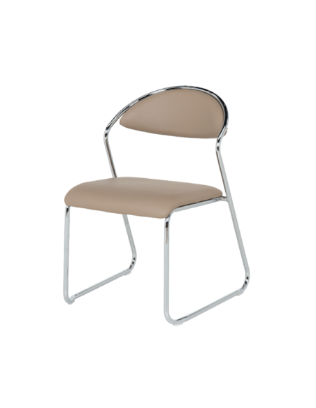 Посетителски стол 1145 - капучино