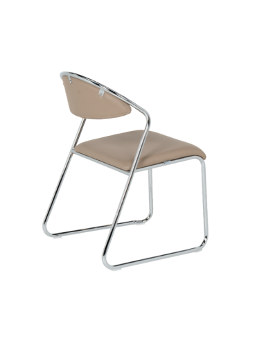 Посетителски стол 1145 - капучино