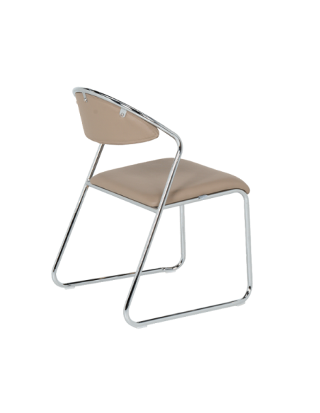 Посетителски стол 1145 - капучино