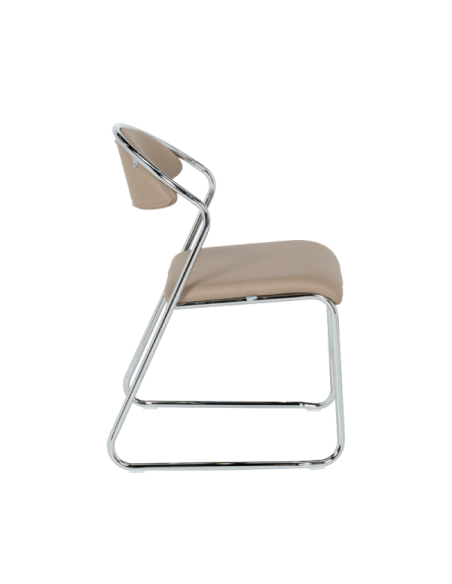 Посетителски стол 1145 - капучино