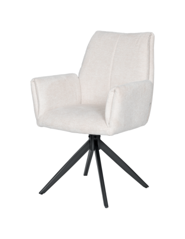 Трапезен стол ALBANS - слонова кост