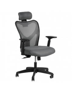 Президентски офис стол Carmen 7534  - сив