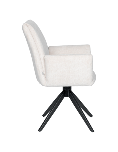 Трапезен стол ALBANS - слонова кост