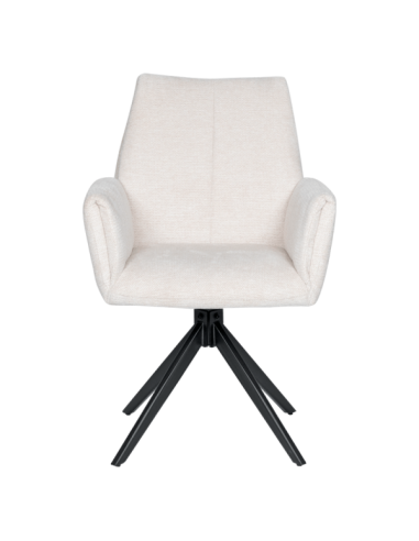 Трапезен стол ALBANS - слонова кост