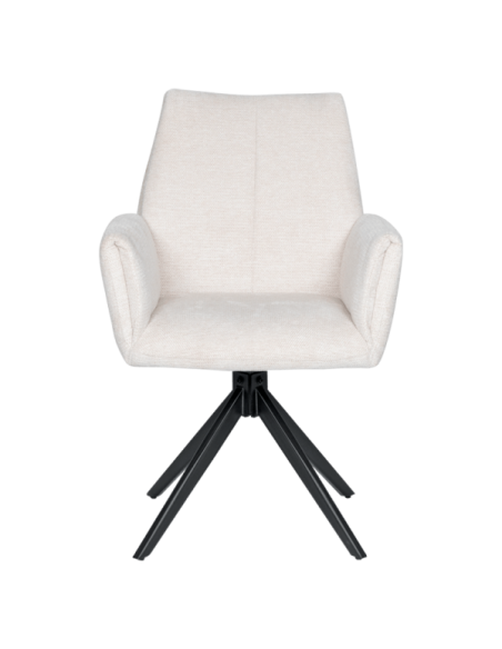 Трапезен стол ALBANS - слонова кост