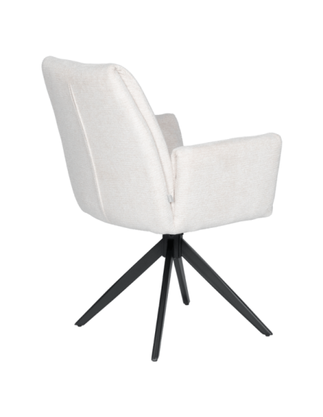 Трапезен стол ALBANS - слонова кост