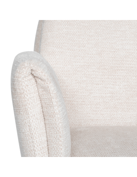 Трапезен стол ALBANS - слонова кост