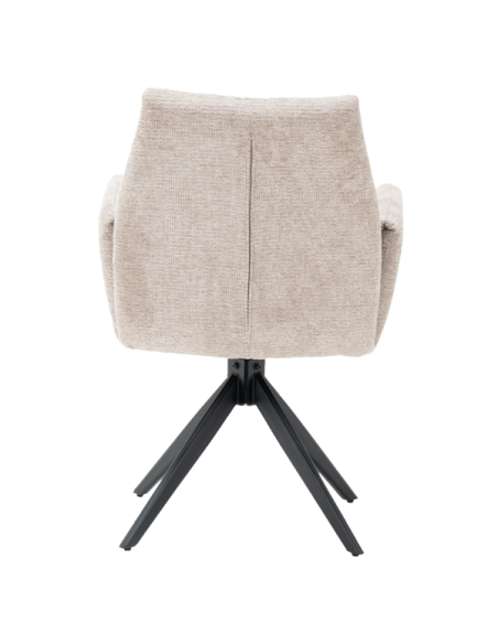 Трапезен стол ALBANS - бежов