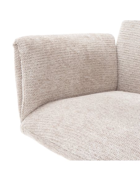 Трапезен стол ALBANS - бежов