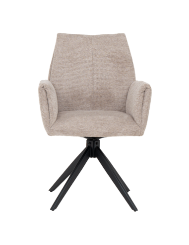 Трапезен стол ALBANS - бежов