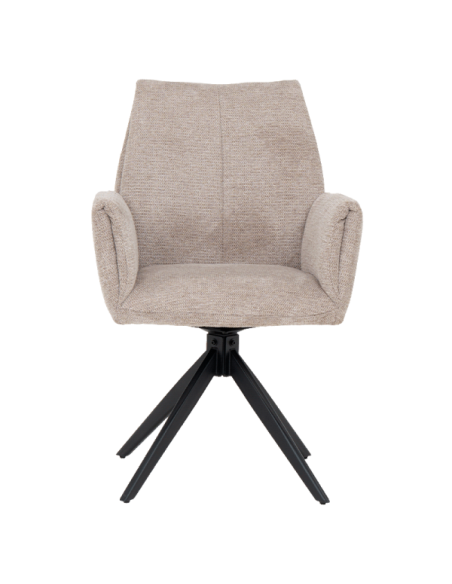 Трапезен стол ALBANS - бежов