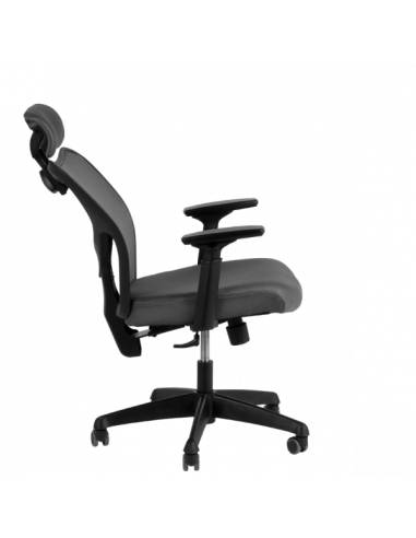 Президентски офис стол Carmen 7534  - сив