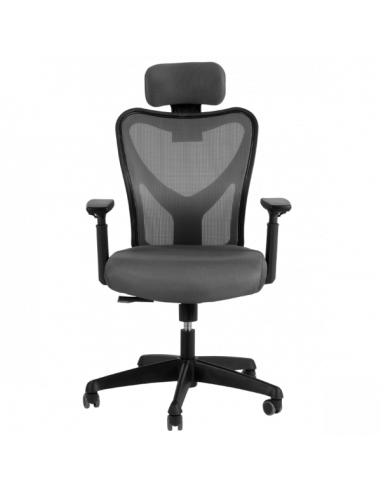 Президентски офис стол Carmen 7534  - сив