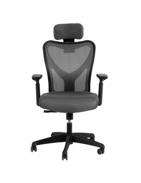 Президентски офис стол Carmen 7534  - сив