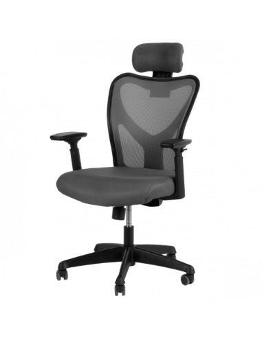 Президентски офис стол Carmen 7534  - сив