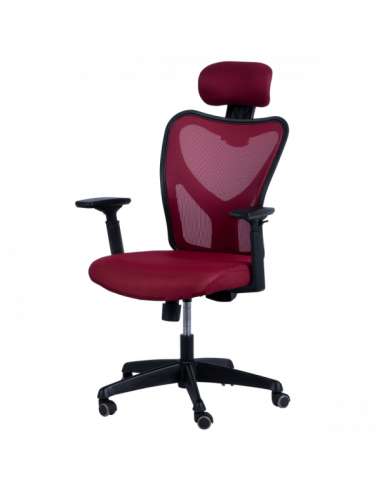 Президентски офис стол Carmen 7534 - бордо