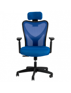 Президентски офис стол Carmen 7534 - син 2