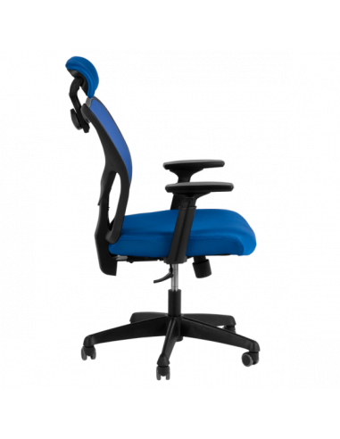 Президентски офис стол Carmen 7534 - син