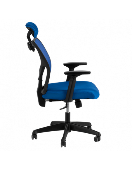 Президентски офис стол Carmen 7534 - син