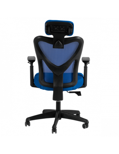 Президентски офис стол Carmen 7534 - син