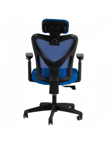 Президентски офис стол Carmen 7534 - син