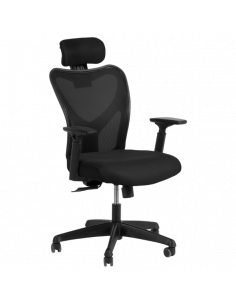 Президентски офис стол Carmen 7534 - черен