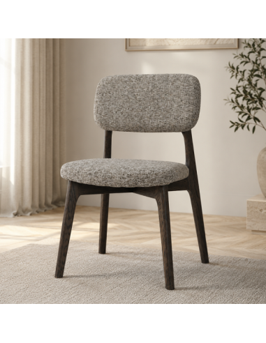 Трапезен стол BAZA - табак W / орех