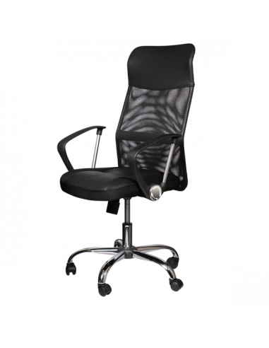 Президентски офис стол Carmen 6083 - черен