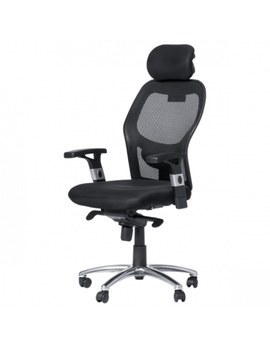 Ергономичен стол Carmen 7520 - черен