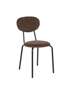 Трапезен стол DINE - тъмнокафяв M45
