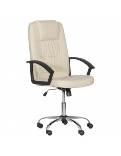 Президентски офис стол Carmen 6076 - крем