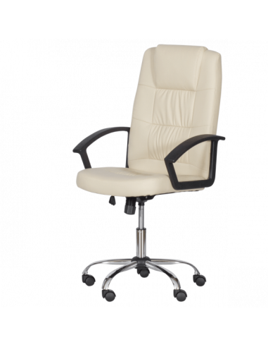 Президентски офис стол Carmen 6076 - крем