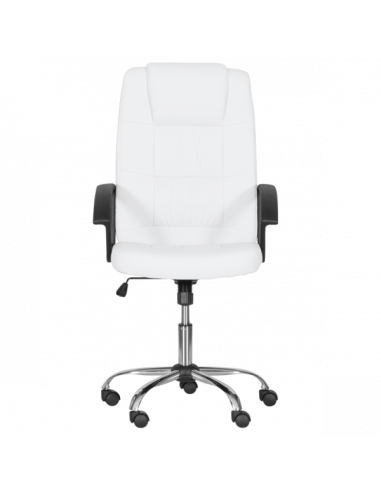 Президентски офис стол Carmen 6076 - бял