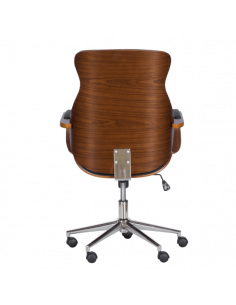 Президентски офис стол Carmen 6402 - орех - черно 2