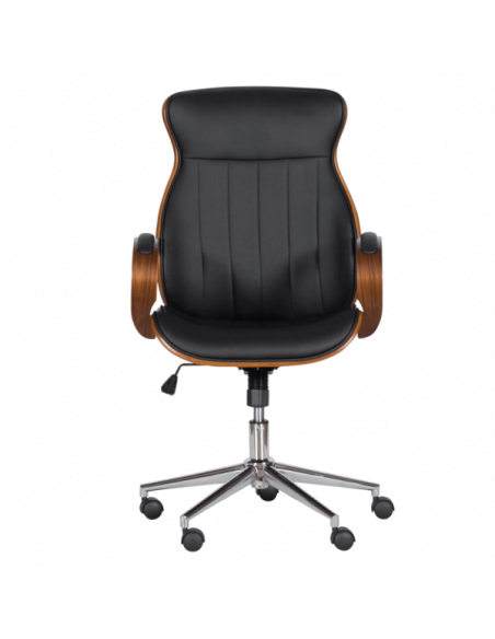 Президентски офис стол Carmen 6402 - орех - черно