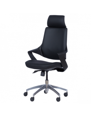 Президентски офис стол Carmen 7580 - черен