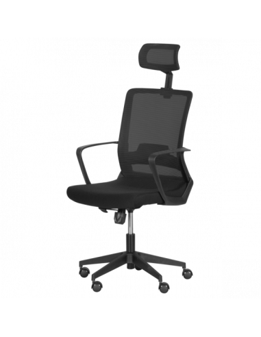 Президентски офис стол Carmen 7562 - черен