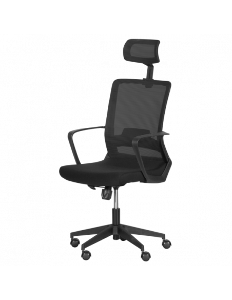 Президентски офис стол Carmen 7562 - черен