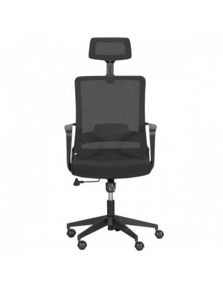 Президентски офис стол Carmen 7562 - черен