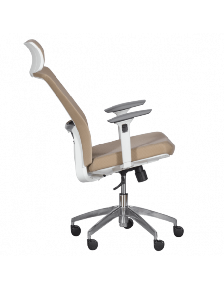 Ергономичен стол Carmen 7542 W - бежов