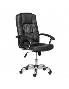 Президентски офис стол Carmen 6081 - черен